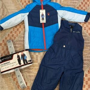 Boys 3T Snow Jacket & Bib NWT from Spyder